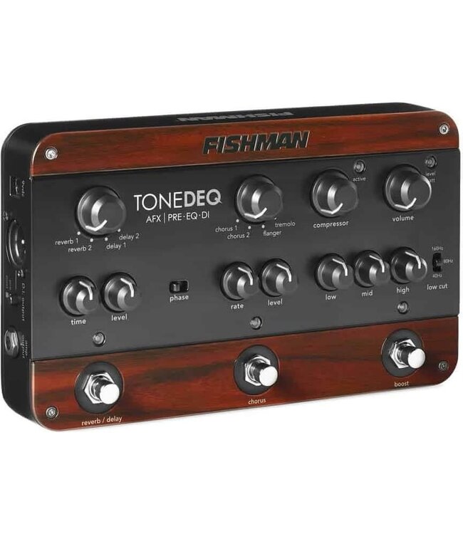 Fishman ToneDEQ AFX Preamp/EQ/DI with Dual Effects
