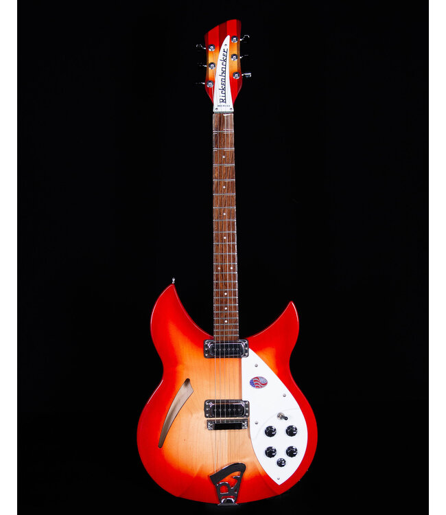 Rickenbacker 330 Double Cutaway Electric Guitar,  FireGlo