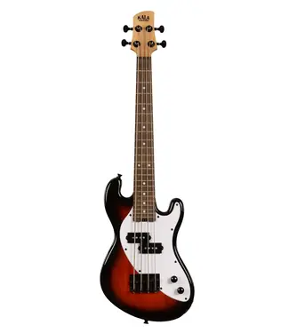 Kala Kala Solid Body 4-String Tobacco Burst Fretted U-Bass