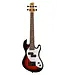 Kala Solid Body 4-String Tobacco Burst Fretted U-Bass