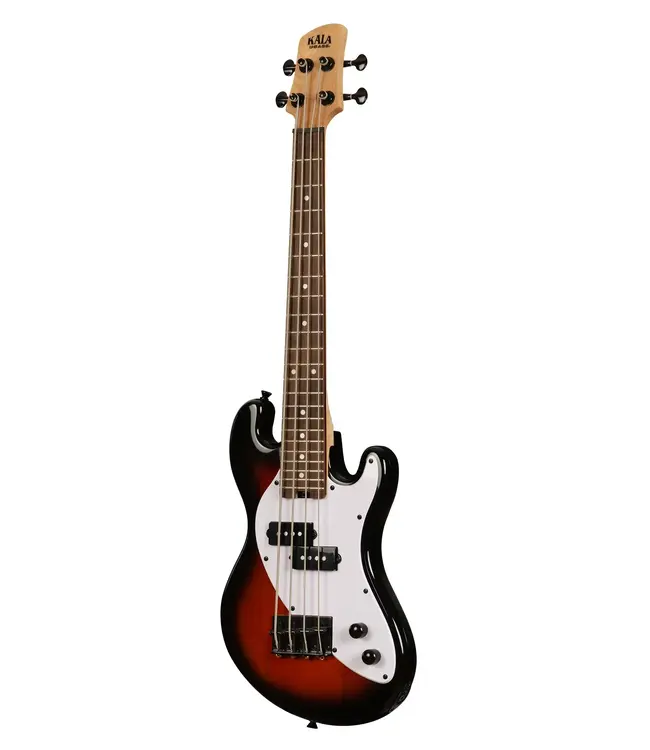 Kala Solid Body 4-String Tobacco Burst Fretted U-Bass