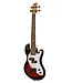 Kala Solid Body 4-String Tobacco Burst Fretted U-Bass