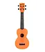 Kala KA-WMS-OR-S Waterman Soprano Ukulele, Sunset Orange