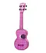 Kala KA-WMT-PL-S Waterman Soprano Ukulele, Transparent Amethyst Purple