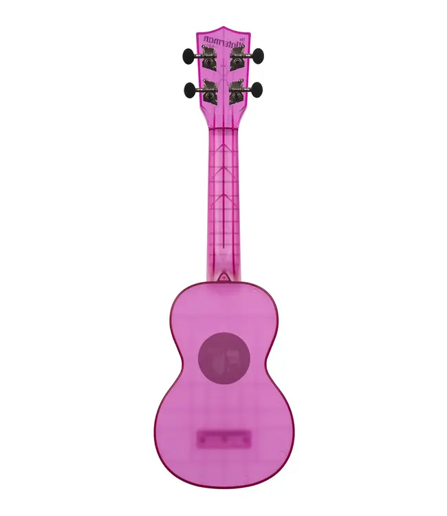 Kala KA-WMT-PL-S Waterman Soprano Ukulele, Transparent Amethyst Purple
