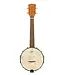 Kala Natural Mahogany Banjo Concert Ukulele, Bag Included