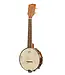 Kala Natural Mahogany Banjo Concert Ukulele, Bag Included