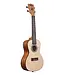 Kala KA-EMI-C Concert Ukulele with Bag, Satin Mahogany