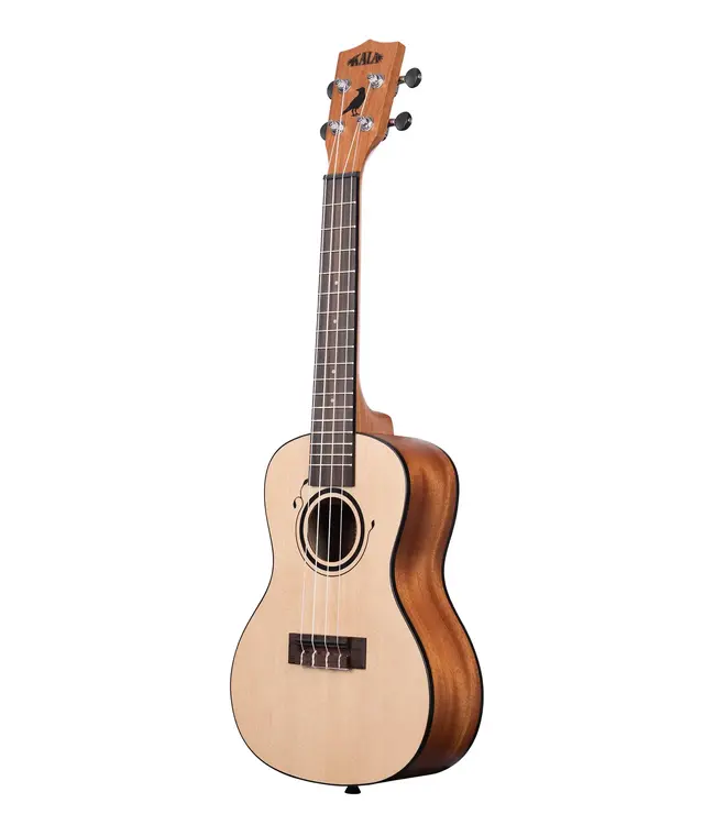 Kala KA-EMI-C Concert Ukulele with Bag, Satin Mahogany