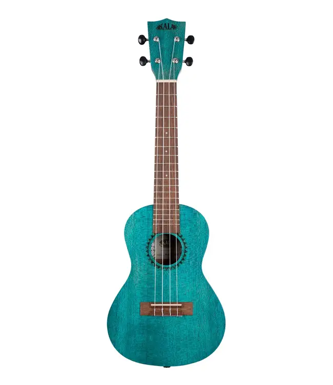 Kala KA-MRT Modern Meranti Series Concert Ukulele, Blue Stain