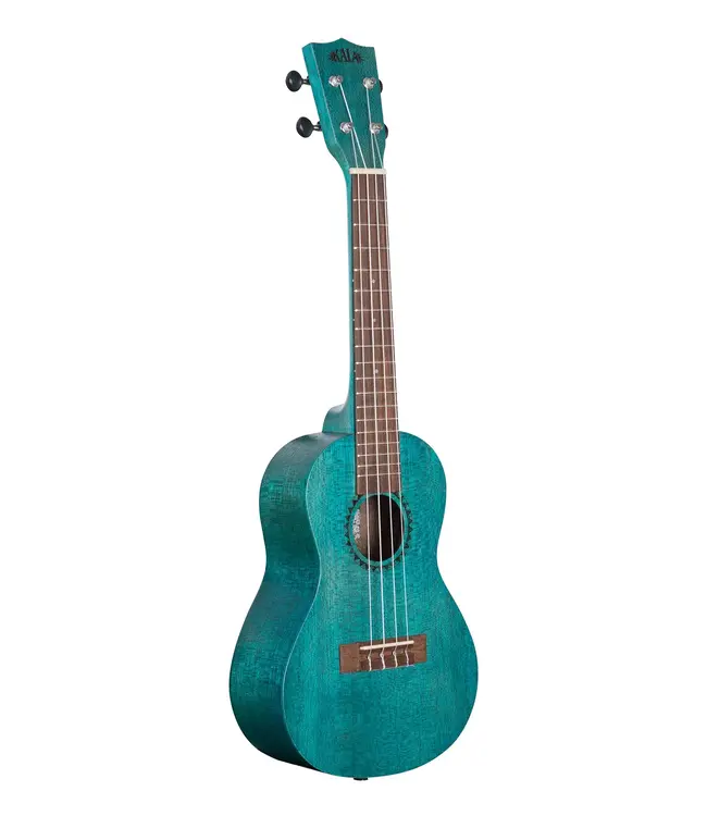 Kala KA-MRT Modern Meranti Series Concert Ukulele, Blue Stain