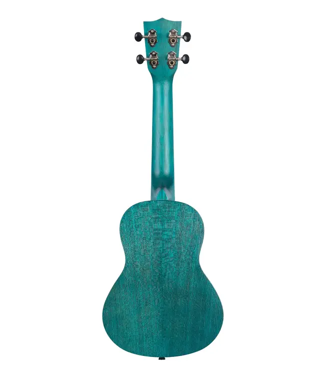 Kala KA-MRT Modern Meranti Series Concert Ukulele, Blue Stain