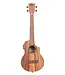Kala Teak Tri-Top Tenor Ukulele with Cutaway & EQ
