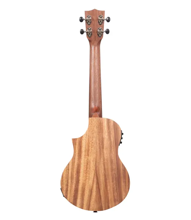 Kala Teak Tri-Top Tenor Ukulele with Cutaway & EQ