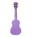 Makala Shark Bridge Soprano Ukulele, Sea Urchin Purple