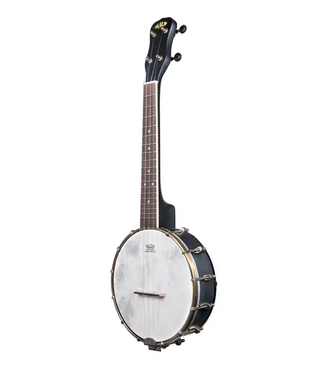 Kala KA-BNJ-C Black Maple Banjo Concert Ukulele with Bag