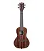 Kala KA-EBY-C Concert Ukulele, Satin/Striped Ebony