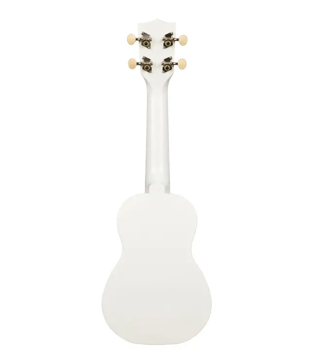 Kala Makala Soprano Shark Series Ukulele, White