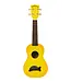 Kala Makala Soprano Dolphin Series Ukulele, Yellow Burst
