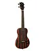 Kala Striped Ebony Solid Body Tenor Ukulele, with EQ & Bag