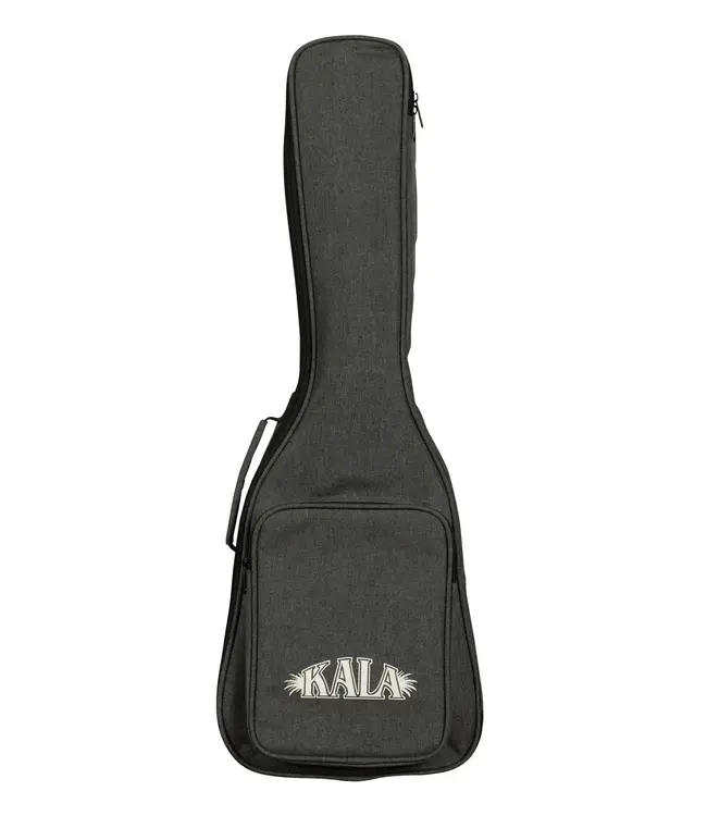 Kala Striped Ebony Solid Body Tenor Ukulele, with EQ & Bag