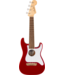 Fender Fullerton Strat Uke, Walnut FB, Candy Apple Red