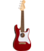 Fender Fullerton Strat Uke, Walnut FB, Candy Apple Red