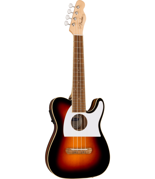 Fender Fullerton Tele Uke, Walnut FB, 2-Color Sunburst