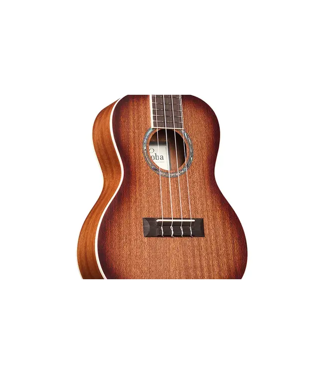 Cordoba 15CM-E Concert Ukulele, Mahogany w/ Edgeburst