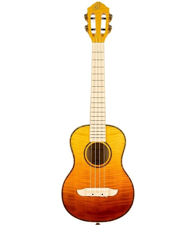 Ortega RUPR-TQB Prism Series Tenor Ukulele, Tequila Fade