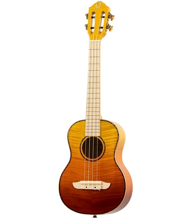 Ortega RUPR-TQB Prism Series Tenor Ukulele, Tequila Fade