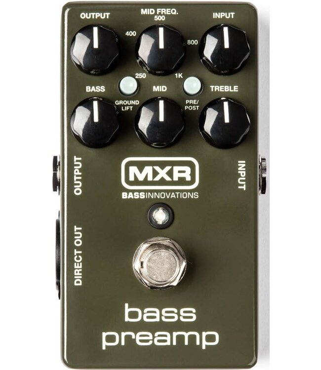 MXR M81 Bass Preamp Pedal