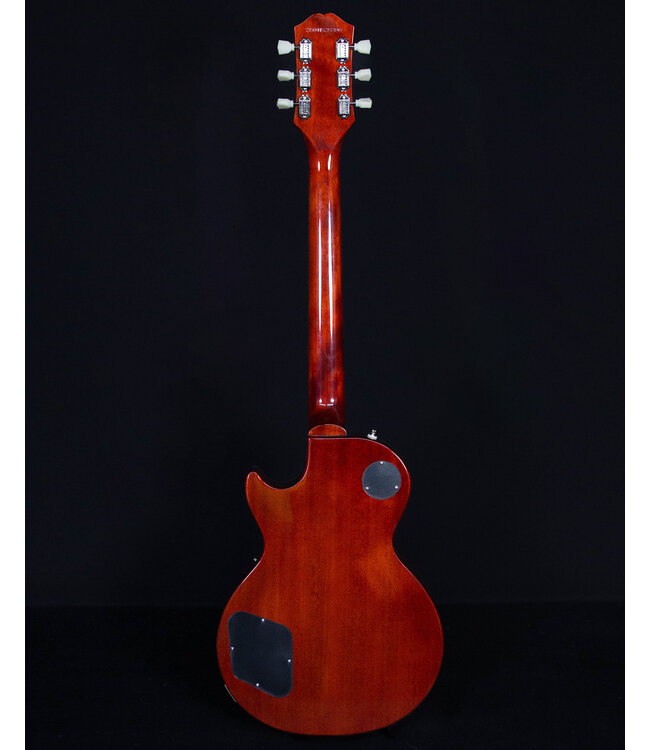 Epiphone Les Paul Standard 50s Figured Top, Bourbon Burst (Premium Gig Bag Included)