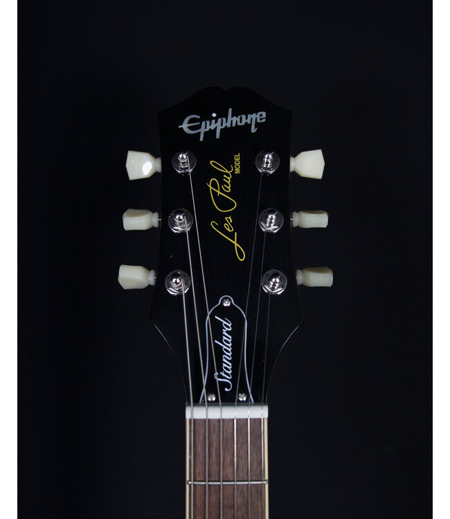 Epiphone Les Paul Standard 50s Figured Top, Bourbon Burst (Premium Gig Bag Included)