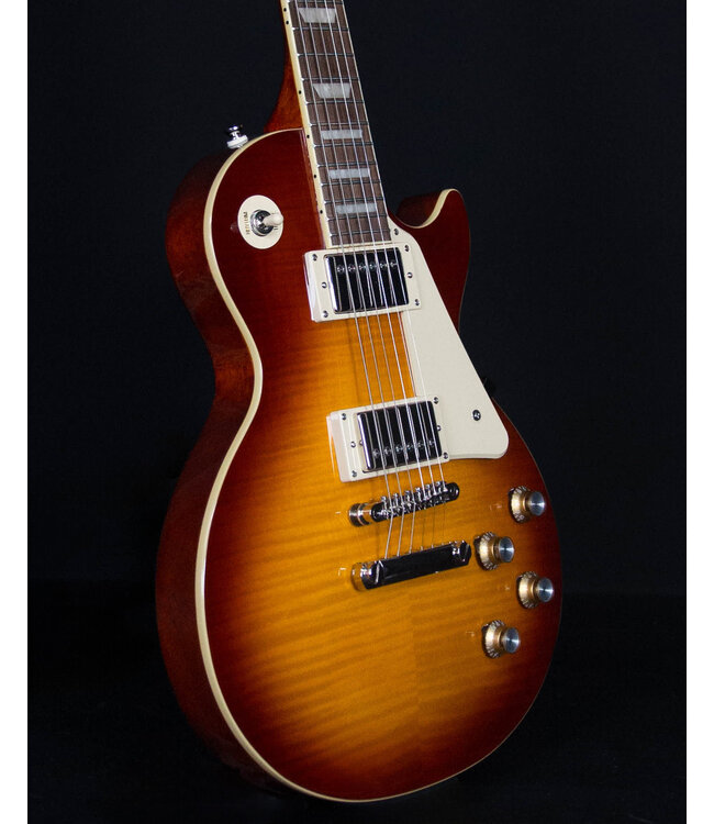 Epiphone Les Paul Standard 60s Figured Top, Iced Tea Burst (Premium Gig Bag Included)