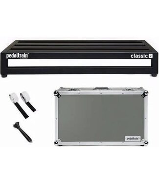 PedalTrain Pedaltrain Classic 2 Pedal Board with Tour Case