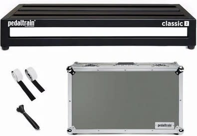 pedaltrain classic 2 エフェクターボード Pedaltrain Classic 2 Pedal Board with Tour Case - Sims Music