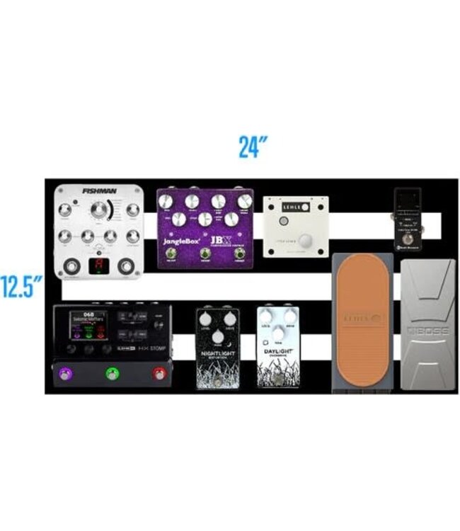 Pedaltrain Classic 2 Pedal Board with Deluxe MX Soft Case