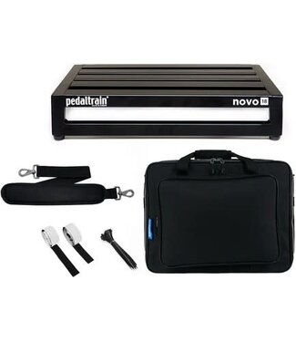PedalTrain Pedaltrain Novo 18 Pedal Board with Deluxe MX Soft Case