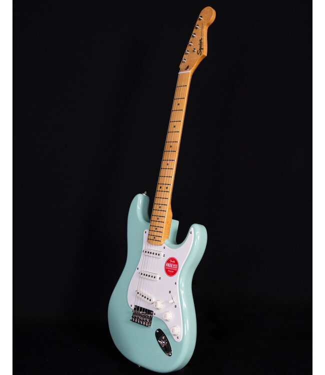 Squier Classic Vibe 50s Stratocaster HT, Maple FB, Surf Green