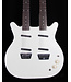 Danelectro 6/12 Doubleneck, White Pearl