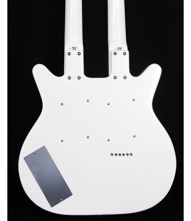 Danelectro 6/12 Doubleneck, White Pearl