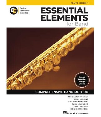 Hal Leonard Essential Elements for Band – Flute Book 1 with Online Resources