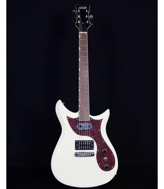 Gretsch Electromatic CVT Double-Cut with Wraparound, Laurel FB, Vintage White