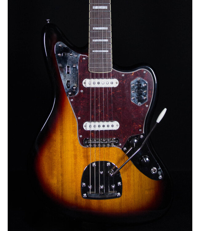Squier Classic Vibe '70s Jaguar, Laurel FB, 3-Color Sunburst