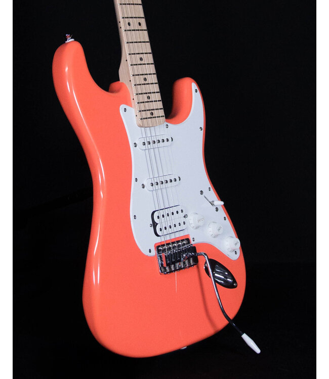 Squier Sonic Stratocaster HSS, Maple FB, Tahitian Coral