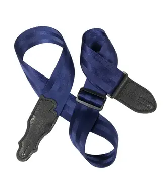 Franklin Franklin 2" Aviator Seat Belt Guitar Strap, Blue