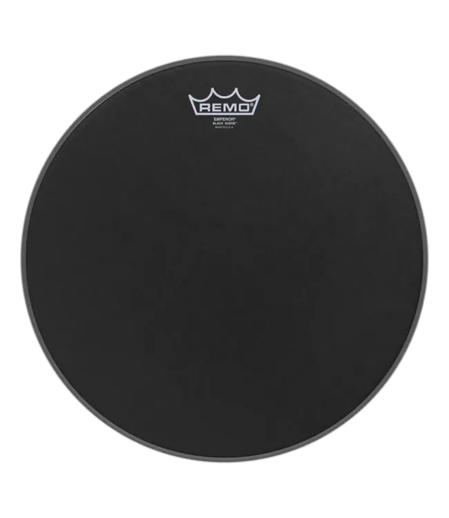 Remo 8" EMPEROR Black Suede Drum Head
