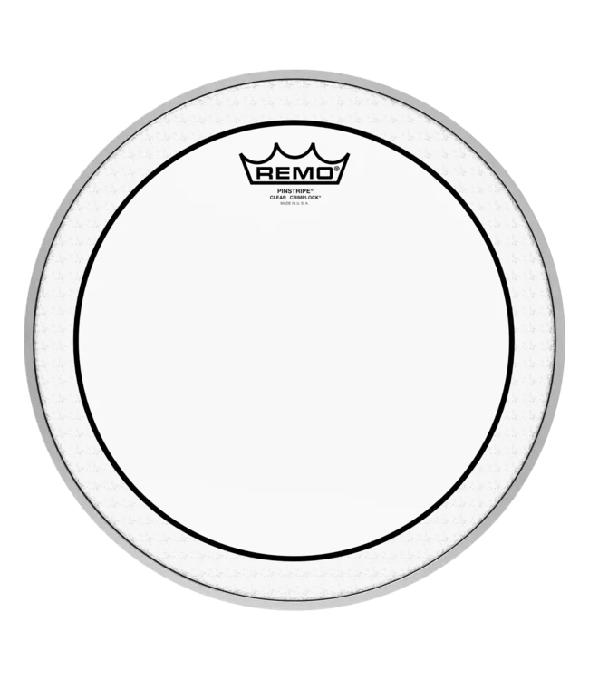 Remo 8" PINSTRIPE Clear Crimplock Tenor Drum Head