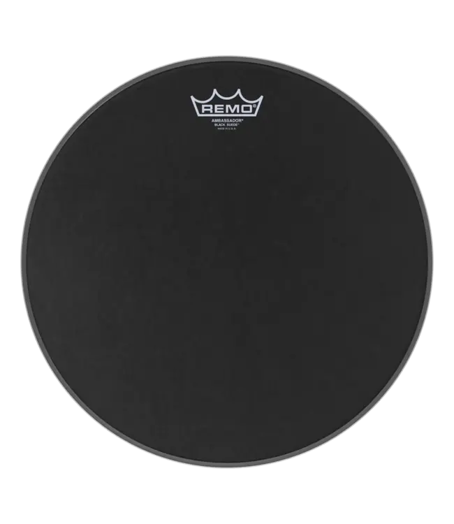 Remo 8" AMBASSADOR Black Suede Drum Head